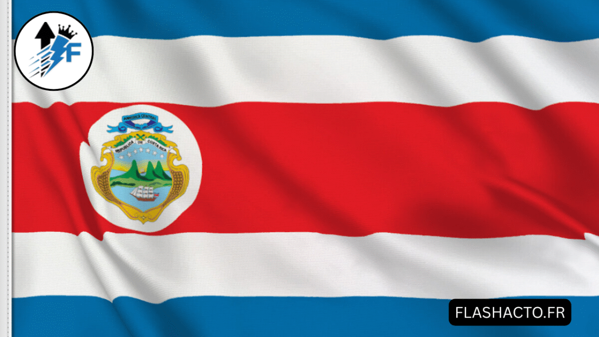 Drapeau Costa Rica