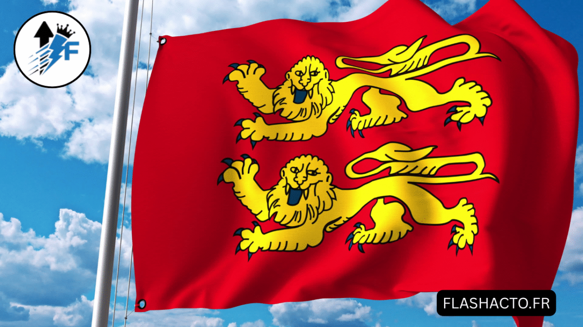 Drapeau Normandie