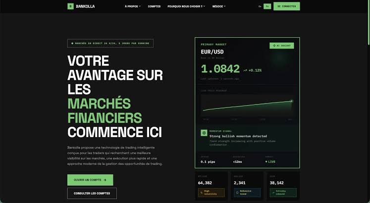 Avis Sur Bankolla.com: L’Agencement Épuré De La Navigation Aide-T-Il Les Traders À Mieux Se Focaliser Sur Les Tendances Des Prix ? Bankolla